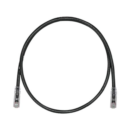 Cable De Parcheo Tx6 Utp Cat6 24 Awg Cm Color Negro 6 Ft.