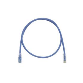 cable de parcheo tx6 llaveado azul utp cat6 24 awg cm color azul 3ft