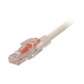 patch cord lockit ™ cat6 utp cm  ls0h 10ft color blanco 26 awg