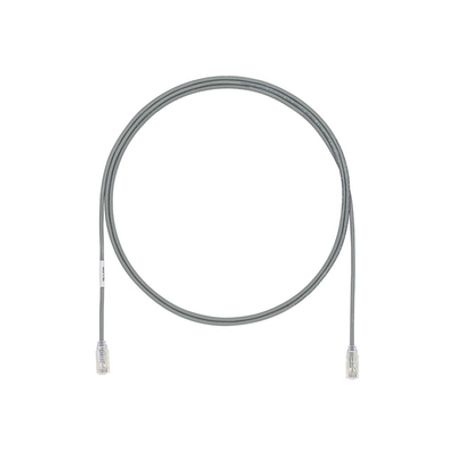 Cable De Parcheo Utp Cat6a Cm/lszh Diámetro Reducido (28awg) Color Gris 20 Ft