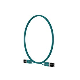 jumper de fibra optica multimodo 50125 om4 lclc duplex lszh color aqua 2 metros185676