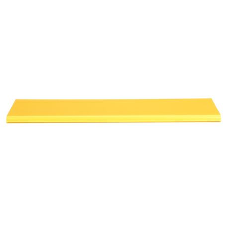 tapa con bisagra a presión para canaleta fiberrunner™ fr6x4yl2 de pvc rigido color amarillo 2 m de largo184840