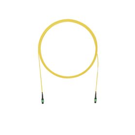 cable de interconexión de 12 fibras ópticas monomodo os2 de panmpo hembra a panmpo hembra polaridad a lszh de 15 metros
