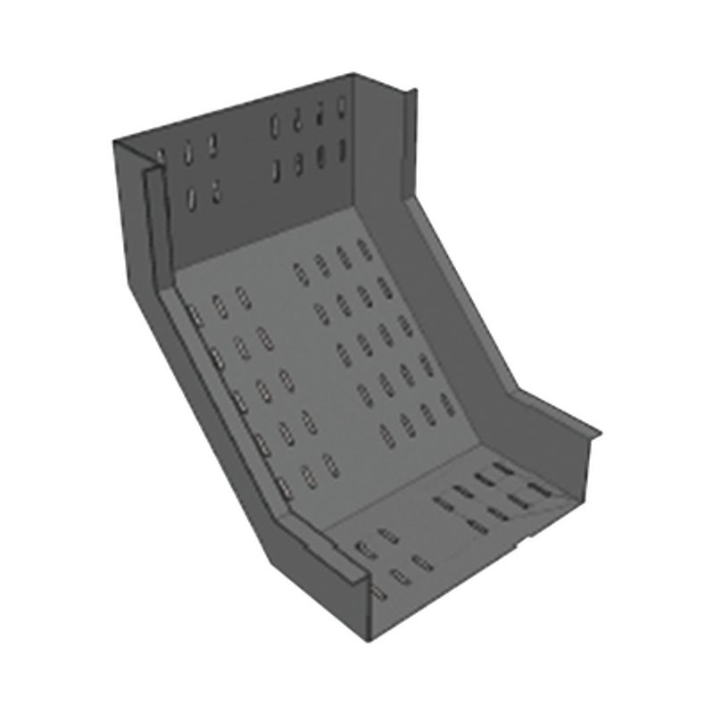 Curva Vertical Interior Para Fondo Sólido Perforado De 4 X 6 Perfil Z