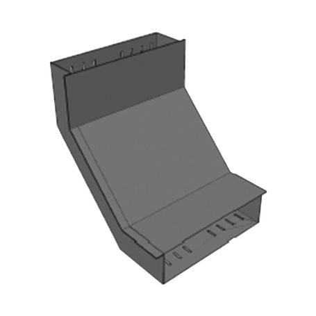 Tapa Vertical Interior Para Fondo Solido Perforado De 4 Perfil Z