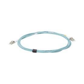 jumper de fibra óptica multimodo 50125 xglo om3 lclc duplex ofnr color aqua 5 metros90676