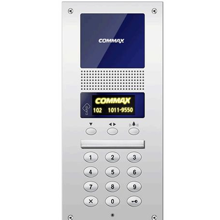 Commax Dr2ag  Panel De Audio Para Edificios Departamentales Fraccionamientos Cotos Etc. Desde 4 Hasta 1000 Auriculares / Conexió