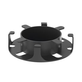 administrador de fibra óptica en paneles opticom de 1 ur color negro 2 piezas182783