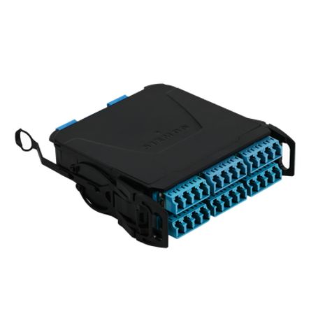 Módulo Plug  Play Lightverse Hasta 24 Fibras Base 12 Hembra Shuttered Lc/upc Para Fibra Monomodo Ul Loss