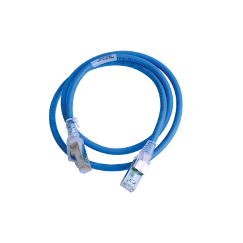 Patch Cord Zmax Cat6a S/ftp Cm/ls0h 3ft Color Azul Versión Bulk (sin Empaque Individual)