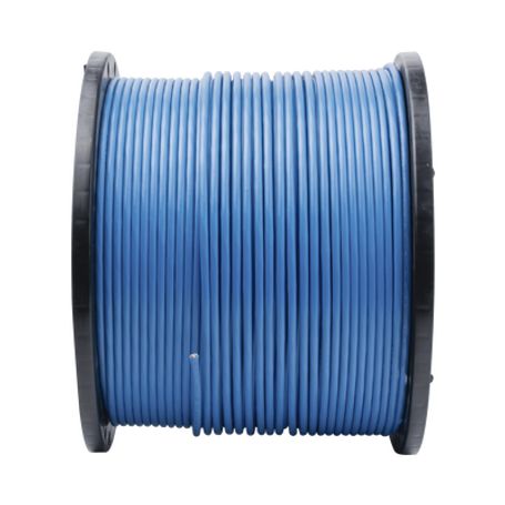 Bobina De Cable Utp De 4 Pares Varimatrix Cat6a 23 Awg Cmp (plenum) Color Azul 305m