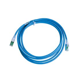 patch cord zmax cat6a sftp cmls0h 10ft color azul versión bulk sin empaque individual