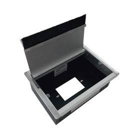 caja universal vacia de 1 módulo para instalación en escritorio voz datos video contactos eléctricos no incluye accesorios18350