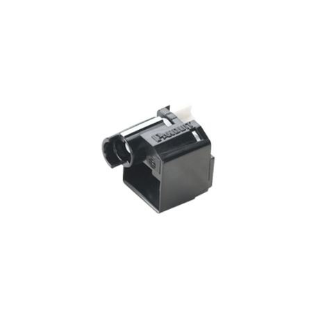 Kit De 10 Dispositivos Para Impedir Desconexión De Plug Rj45 Color Negro Incluye Herramienta Para Instalar/retirar 