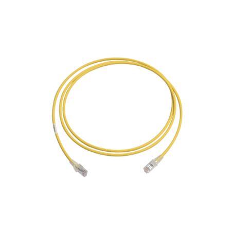 patch cord mc6 modular cat6 utp cmls0h 7ft color amarillo