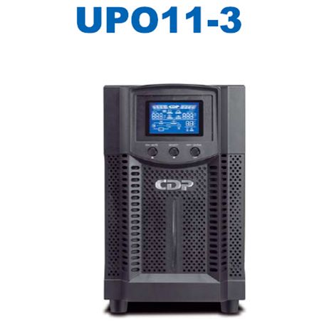 Cdp Upo 113  Ups Online 3 Kva / 2700  Watts / 4 Terminales De Salida / Baterias 12v / 9ah X 6 / Respaldo 4 Min Carga Completa/re