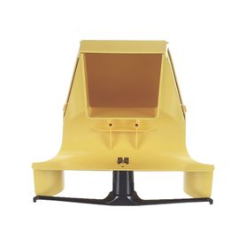 bajada para canaleta fiberrunner™ uso con medidas 4x4 6x4 12x4 o 24x12 con reducción a 4x4 color amarillo185249