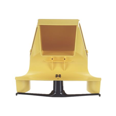 Bajada Para Canaleta Fiberrunner™ Uso Con Medidas 4x4 6x4 12x4 O 24x12 Con Reducción A 4x4 Color Amarillo