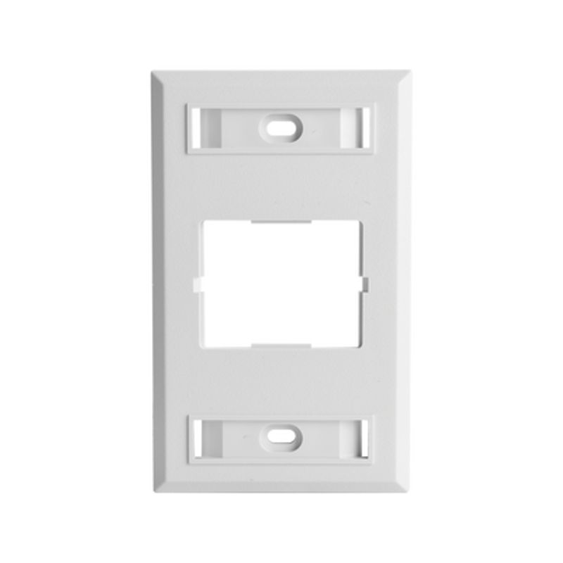 Placa De Pared Ct Para Un Acoplador Color Blanco Versión Bulk (sin Empaque Individual) Placa De Pared Ct Para Un Acoplador Color Blanco Versión Bulk (sin Empaque Individual)