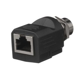 adaptador industrialnet™ de m12 dcode a rj45 para uso en redes industriales protección ip20 en rj45 e ip68 en m12 color negro18