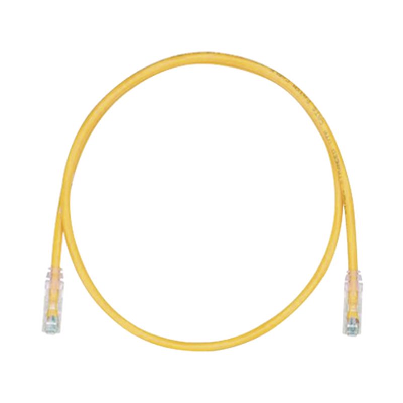 Cable De Parcheo Tx6 Utp Cat6 24 Awg Cm Color Amarillo 3ft