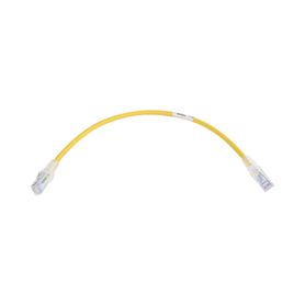 patch cord mc6 modular cat6 utp cmls0h 1ft color amarillo170990