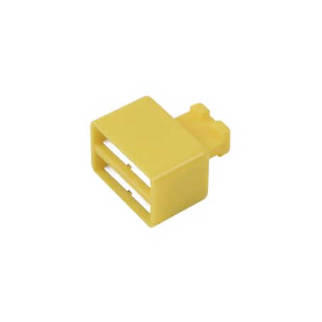 clip de puente para uso con regletas s66 de siemon de 1 par color amarillo91935