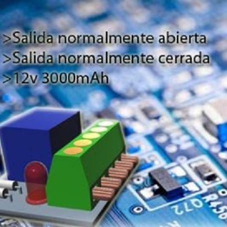 Yli Pcb502  Modulo De Relevador Externo / Para Control De Acceso / Conexiones No /  Nc /  Com A 12 Vdc/ 