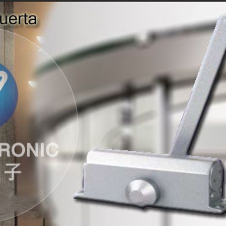 Yli Yc812  Brazo Cierra Puerta Automático / Para Puertas De 65 Kg / Compatible Con Puertas De Madera Vidrio Metal / Velocidad Aj
