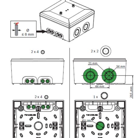 Bosch Fflm4204cons  Modulo De Interconexion Convencionales De Cuatro Cables / Compatible Fpa5000