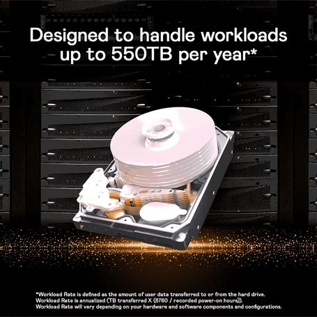 Western Wd102kryz Disco Duro 10 Tb/ Serie Gold/ Sata 6 Gbs/ Recomendado Para Video Vigilancia/ Servidores/ 7200 Rpm/ 256mb/  Tam