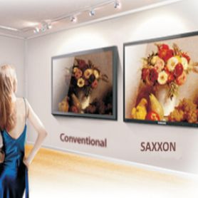 saxxon an5535b1  pantalla  led de 55 pulgadas para video wall   1080p  marco ultra delgado 35 mm  brillo 500 cd  m2  pip  1  hd