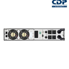 cdp upo113rt ax ups online 3 kva  2700 watts  4 terminales de salida  baterias 12v  9ah x 6  respaldo 4 min carga completa gol3