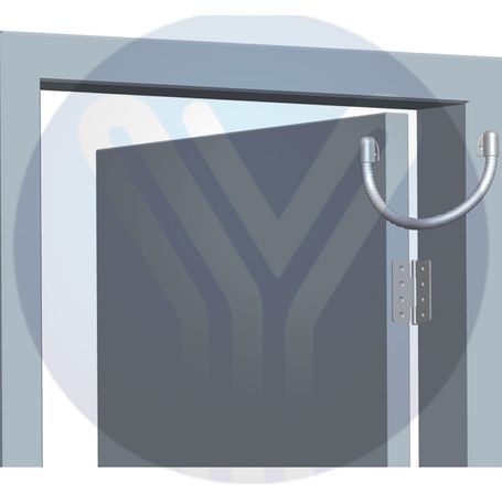 Yli Dlk401  Pasacable Para Puertas / Protección De Cableado En Instalaciones De Cerraduras Magnéticas Eléctricas Y Control De Ac