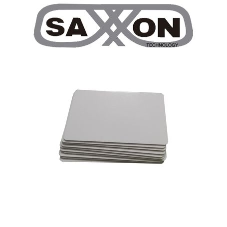 Saxxon Saxdual03  Paquete De 10 Tag De Pvc / Uhf / Id / Compatible Con Lectoras Saxr2656  Saxr2657 / Lectoras De Proximidad 125 