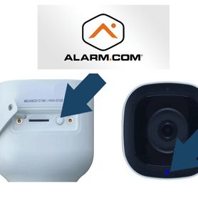 alarmcom adcv723  cámara ip fija para exterior 1080p wdr wifi  compatible con aplicación de alarmcom beneficiate40312