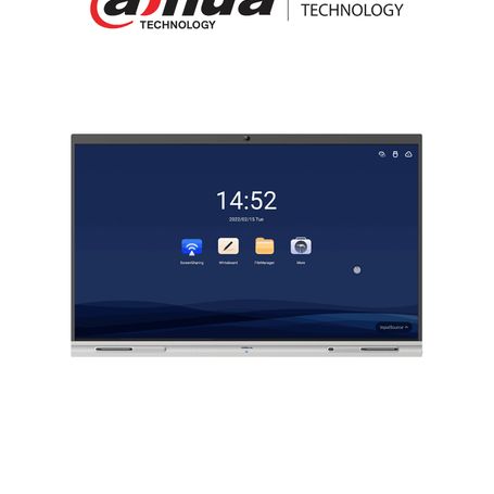 Dahua Dhilch65mc410b  Pantalla Interactiva 4k/uhd/ 65 Pulgadas/ Touch/ Android/ Resolucion De 3840 X 2160/ Camara De 5 Megapixel