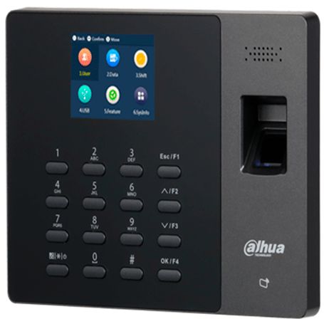 Dahua Asa1222gld  Control De Asistencia Stand Alone Con Bateria Incluida/ 1000 Usuarios Passwords Y Tarjetas Id/ 2000 Huellas/ 1
