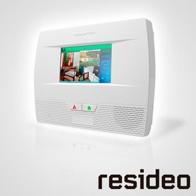 panel autocontenido l5210 versión en inglés inalámbrico pantalla táctil 43 64 zonas inalámbricas programables 16 zonas de llave