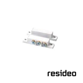 sensor magnetico alambrico resideo 79392wh ideal para puertas y ventanas salida de alarma de doble estado  nc y no  anticorrosi