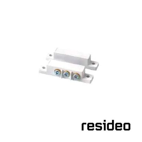 Sensor Magnetico Alambrico Resideo 79392wh Ideal Para Puertas Y Ventanas/ Salida De Alarma De Doble Estado / Nc Y No / Anticorro