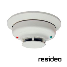 detector fotoeléctrico de humo resideo 5193sd alambrico vplex incluye led indicador compatible con paneles vistafbpt y vista32f