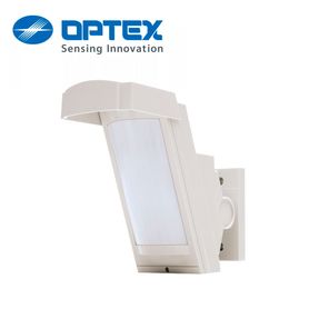 sensor pir para exteriores optex hx40ram  alambricoinalámbrico requiere transmisor no incluido salidas de alarma nc y no cobert