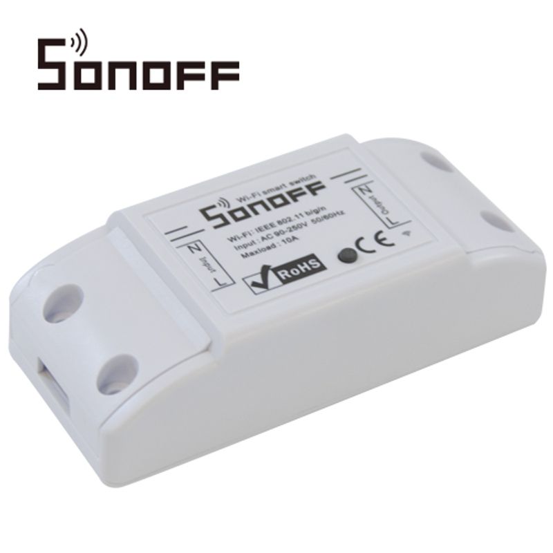 Interruptor On/off Sonoff Basic R2 Smart Inalambrico Wifi Para Solucion De Smart Home Con Temporizador Para Ios Y Android Compat