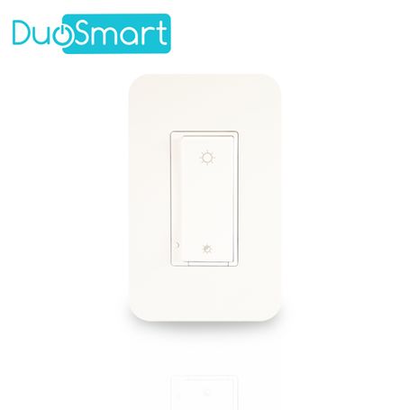 Switch Apagador Con Regulador De Intensidad Wifi 2.4 Ghz Dimmer Duosmart A50 Compatible Con Alexa Y Google Home Con Temporizador