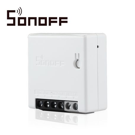 Apagador De Pared Inwall On/off Sonoff Minir2 Smart Inalambrico Wifi Para Solucion De Smart Home Con Temporizador Para Ios Y And