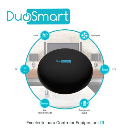 Modulo Ir Wifi Duosmart L10 Controla Equipos Que Usen Control Remoto Infrarrojo Con Funcion De Aprendizaje De Codigos Compatible