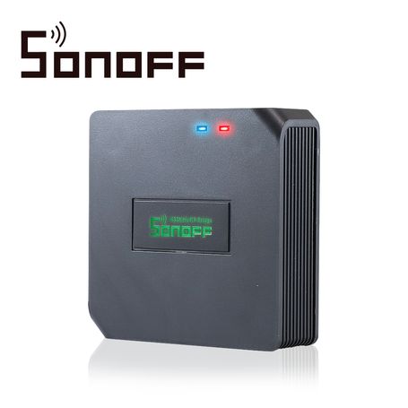 comunicador rf sonoff rfbridge433 smart inalambrico wifi para ios y android compatible con alexagoogle homenestifttt wifi 24ghz