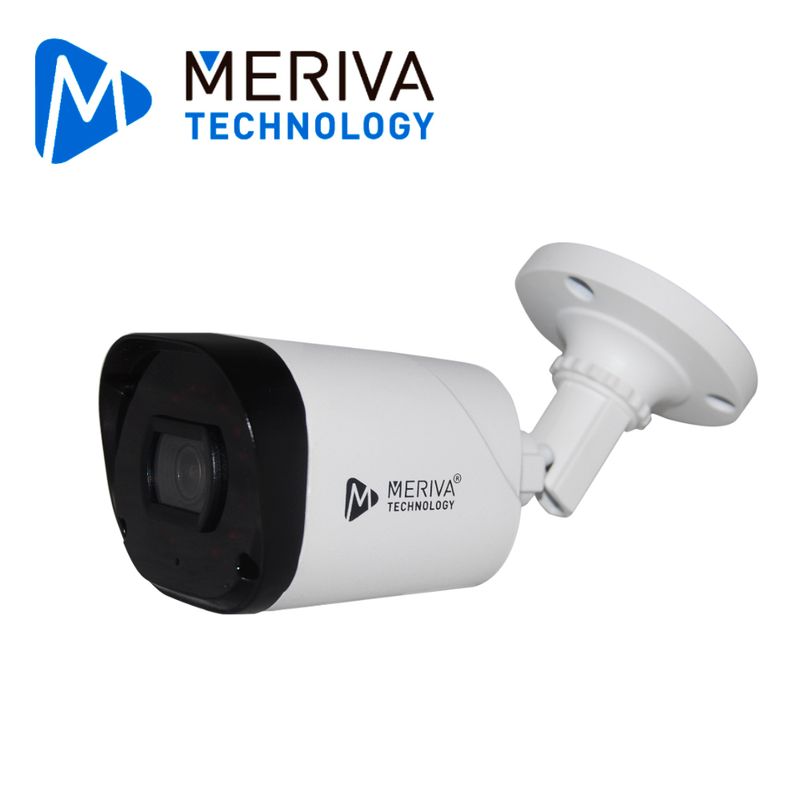 Camara Hd 4k Ahd/ Tvi / Cvi / Sd / 8mp / Bullet Meriva Technology Msc8200 / Ip66 / 20m Ir / 3.6mm / Coc / 12vdc / Metalica