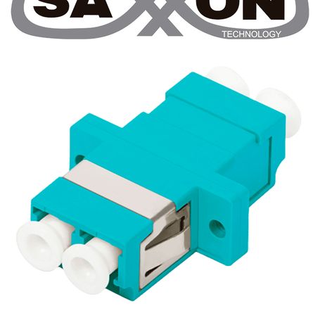Saxxon Jalc3cd  Adaptador Unitario De Fibra / Para Lc / Om3 / Aqua / Duplex